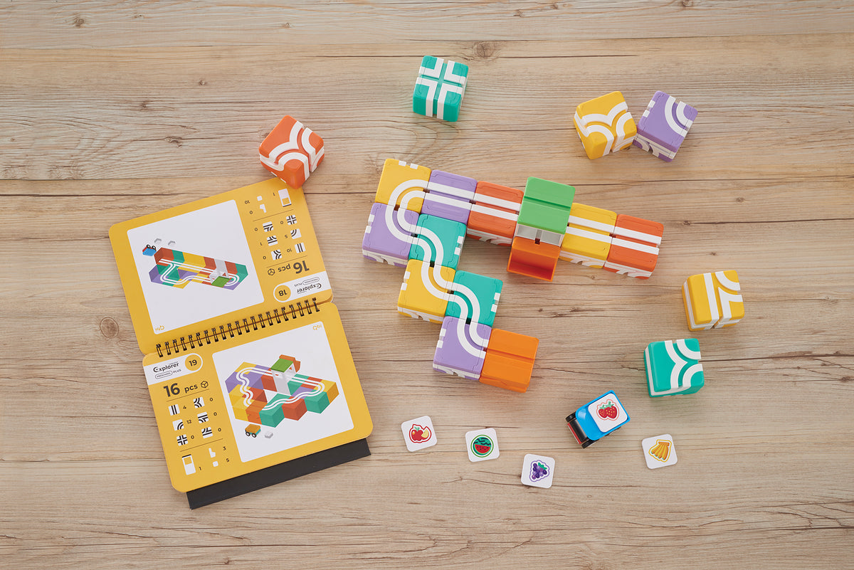 Qbi Magnetic Cubes – Supermarket Adventures: Grocery Mission (STEM Educational Toy)