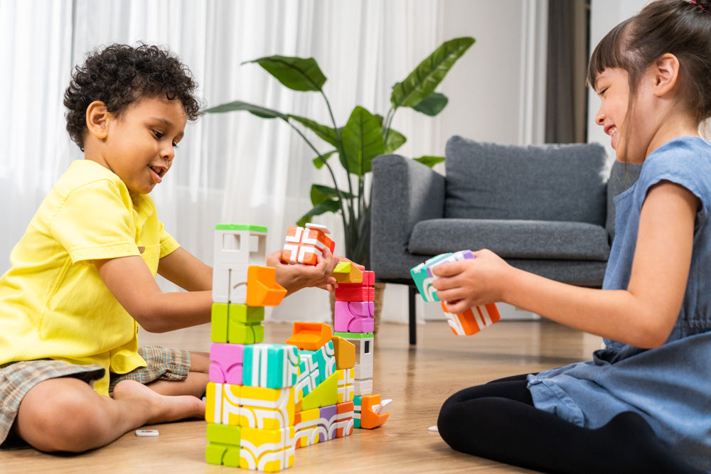 Qbi Magnetic Cubes – Supermarket Adventures: Grocery Mission (STEM Educational Toy)